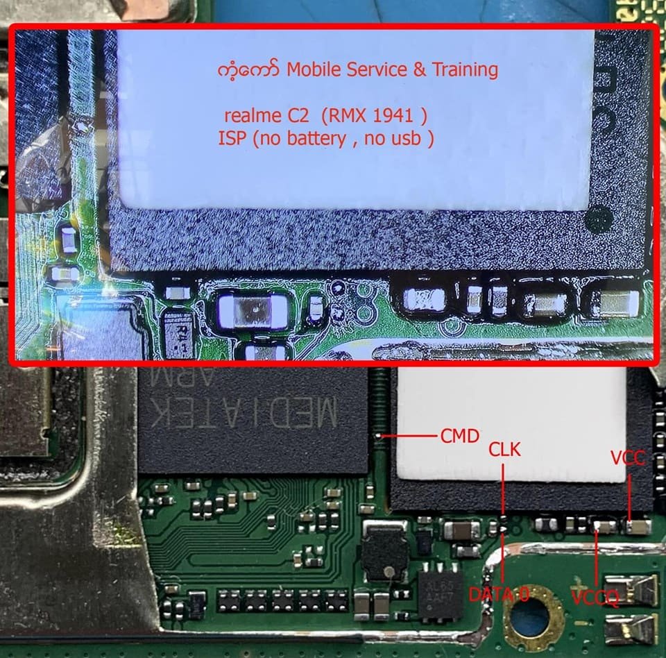 Realme C2 Test Point / EDL Point